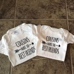 Matching Cousin Onesies